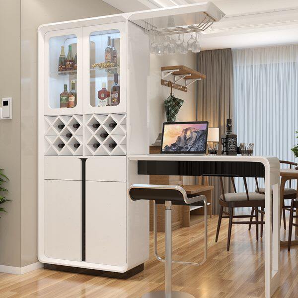 小吧台桌家用酒柜现代简约吧台隔断柜酒吧柜客厅玄关屏风装饰柜