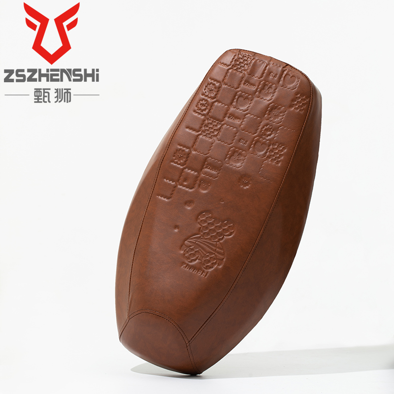 电动车坐垫套踏板摩托车座套防晒防水雅迪电瓶车台铃通Y用皮革艾