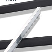 典爵阁地板收边压线条t型铝合金条背景墙装 饰条瓷砖接缝条金属T条