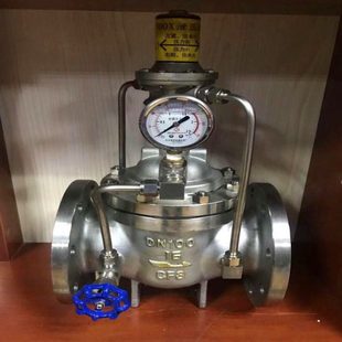 500X-25P安全自动泄水阀DN100自来水不锈钢法兰 安全持压/泄压阀