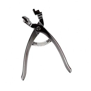 台阶式宽嘴钳油画钳梯级铝合金绷布钳广告画布拉布钳弹簧嘴宽8cm