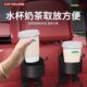 汽车挂钩储物盒座椅背饮料水杯架车载后排靠背小挂钩座椅背收纳&1