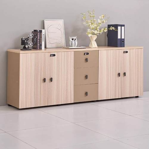 QLK公室文件矮办柜空间隔花柜槽柜靠墙资料文件柜组合带锁断储物