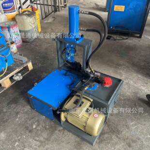 不锈钢圆管坡口机方管冲圆孔方孔切断切角下料护栏对接绞口冲弧机