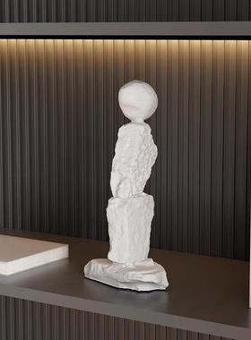 创石来运转装抽象简约风酒柜书桌室内家具摆陈列饰意4234品件