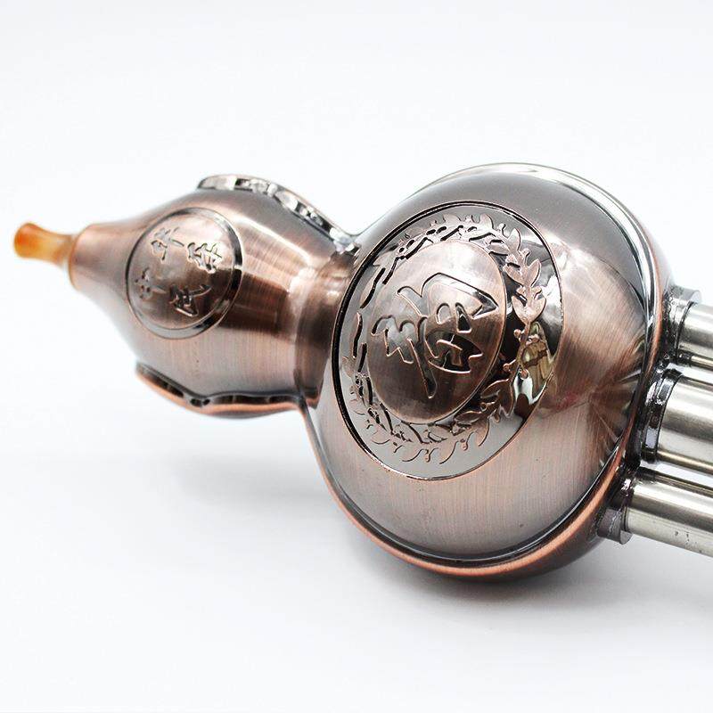 初学乐器抗摔实用HUN镀入铜葫芦丝C调降B者调人学生演奏型门葫成