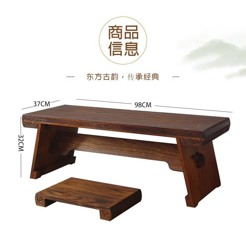 古琴桌凳矮实木可拆卸式仿古禅意茶桌中式便携式共鸣箱古琴桌