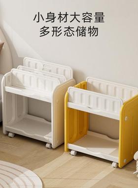 儿童书架玩收纳柜宝33723宝绘本阅读架收纳具置书物架书柜落地客厅