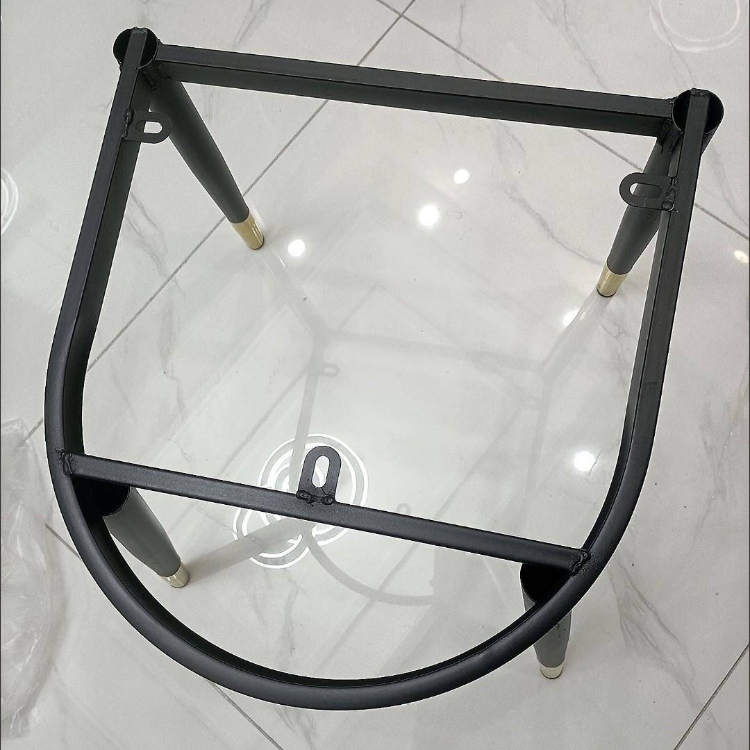 椅子椅子软包换椅餐子凳件子架椅腿底托脚脚配餐椅架子替通用椅