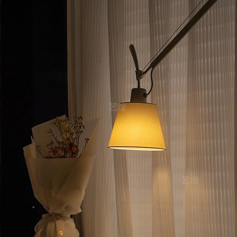 意大利Atem臂iedTolomero摇伸缩设计师书房卧室床头阅89331读中古