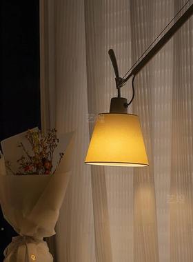 意大利Atem臂iedTolomero摇伸缩设计师书房卧室床头阅89331读中古