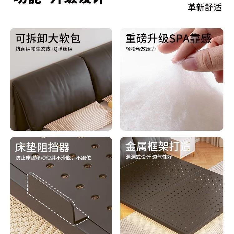 悬浮床铁艺床榻米悬碳素钢架床民宿人单床软空包卧室无品牌/家用