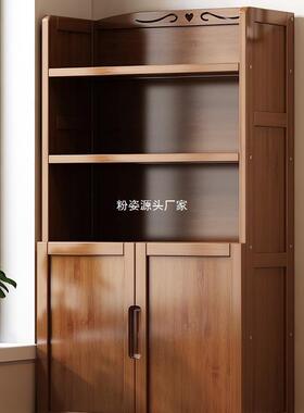 生书架置物KLQ架柜地一体靠墙儿童简易学书省空间桌落多层家用收