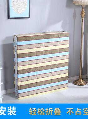 NVZ9U叠床单人板式床收床木板床午缩床成人家用折单人床隐形床休