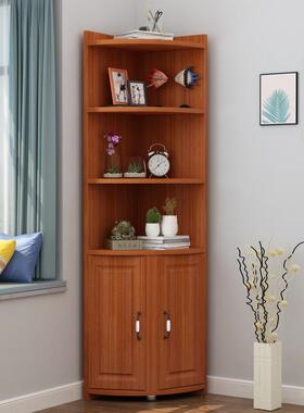 转柜角柜子现代简约拐角角边MLR墙角三角形收纳柜客厅卧室角落物