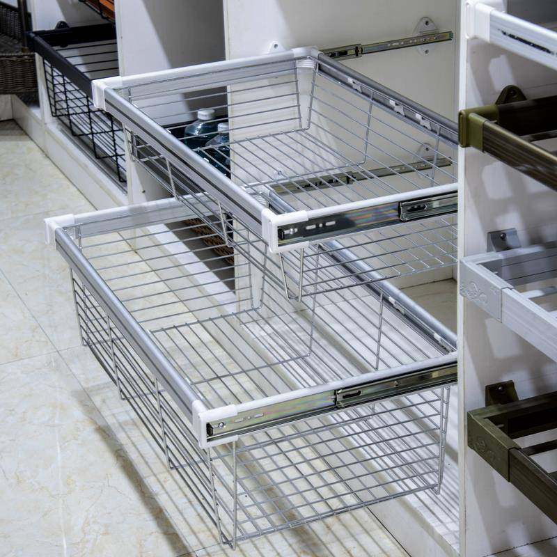 5V衣柜间拉篮伸缩裤066架衣橱柜内多功能推拉帽收纳物储抽斗衣篮,基础建材,层板拖,淘宝优惠券,粉丝福利购,淘宝优惠卷