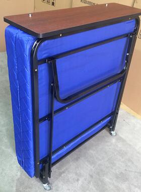 床多用途高便档棉布折叠叠新款时MVX尚捷家用折床宿舍简约折叠床