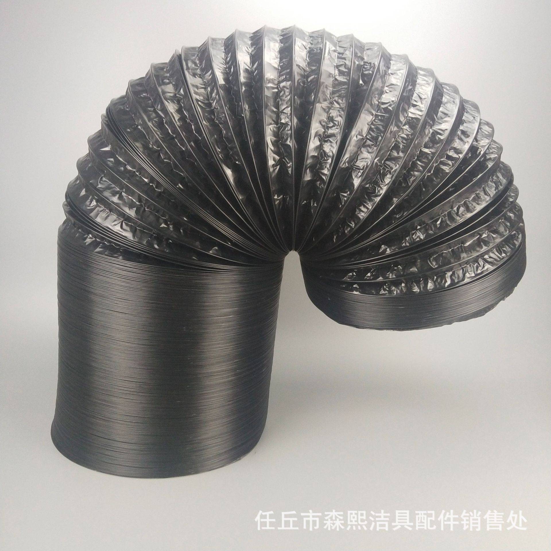 pvc烟机管复合阻燃烟机管铝箔加厚伸缩管排烟管新风系统排气管