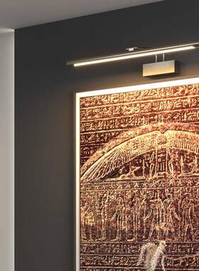 美式复古青古铜照画灯led轻奢367卫浴生壁打间镜柜洗漱室镜前灯免