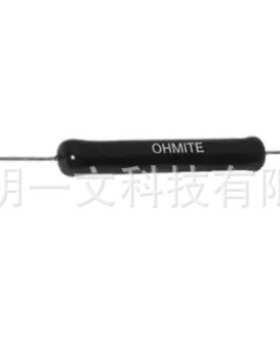 Ohmite电阻器B20J25KE线绕电阻器 - 透孔 20watt 25K 5%