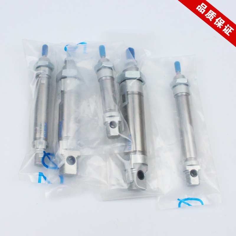 FESTO费斯托气缸自调节气动DSNU-25-100-PPV-A双作用短程圆形气缸