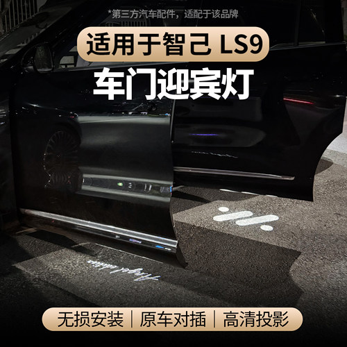 适用于智己LS9车门迎宾灯