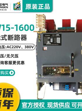 天正DW15-1600框架万能式断路器800A1000A1250A1600A热电磁