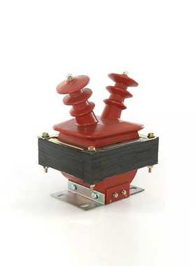 厂家供应电压互感器JDZ-10户内羊角型半封闭互感器10kv红色互感器