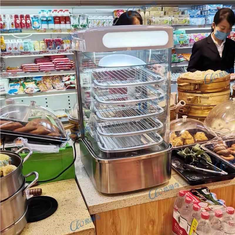 257弧形d蒸机包 全自动电热保温蒸柜包柜面包陈列蒸 商用不锈钢包