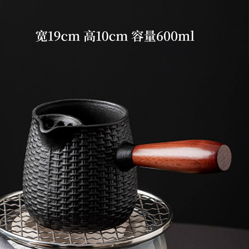 铸铁罐罐茶壶围炉煮茶炭s炉整套烧烤炉冬天家用户外木碳取暖炉全