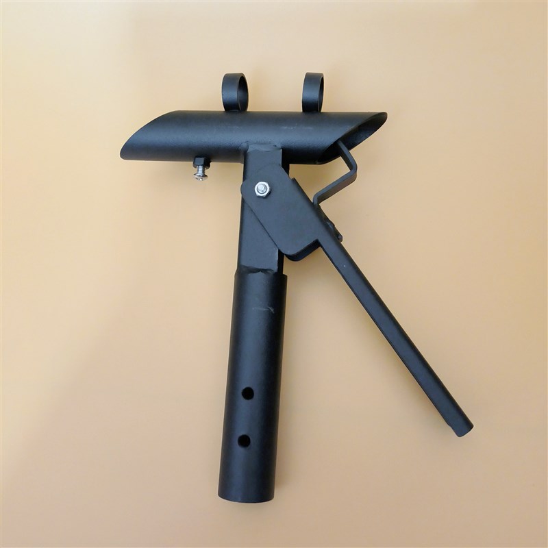 环保尾气检测不透光烟度s计柴油取样手柄采样手夹把手黑色小夹子