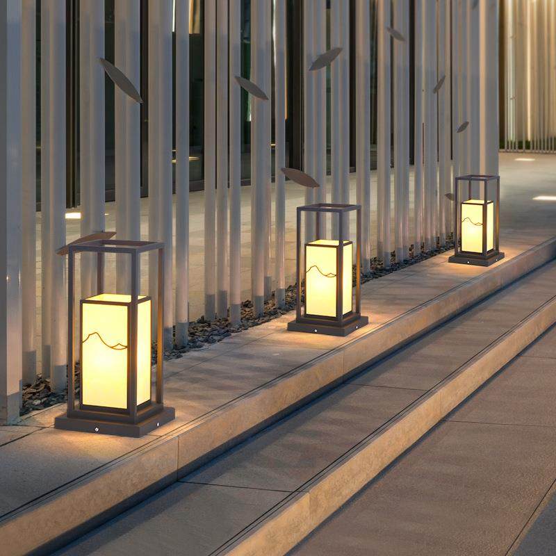 草坪灯现代简约户外防水草地室外庭院花园地灯中式景观围墙柱头灯,家装灯饰光源,景观庭院灯饰,淘宝优惠券,粉丝福利购,淘宝优惠卷