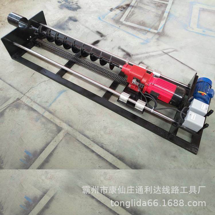 小型非开挖水钻顶管机横向过路钻孔机厂家道路河堤穿越钻眼机