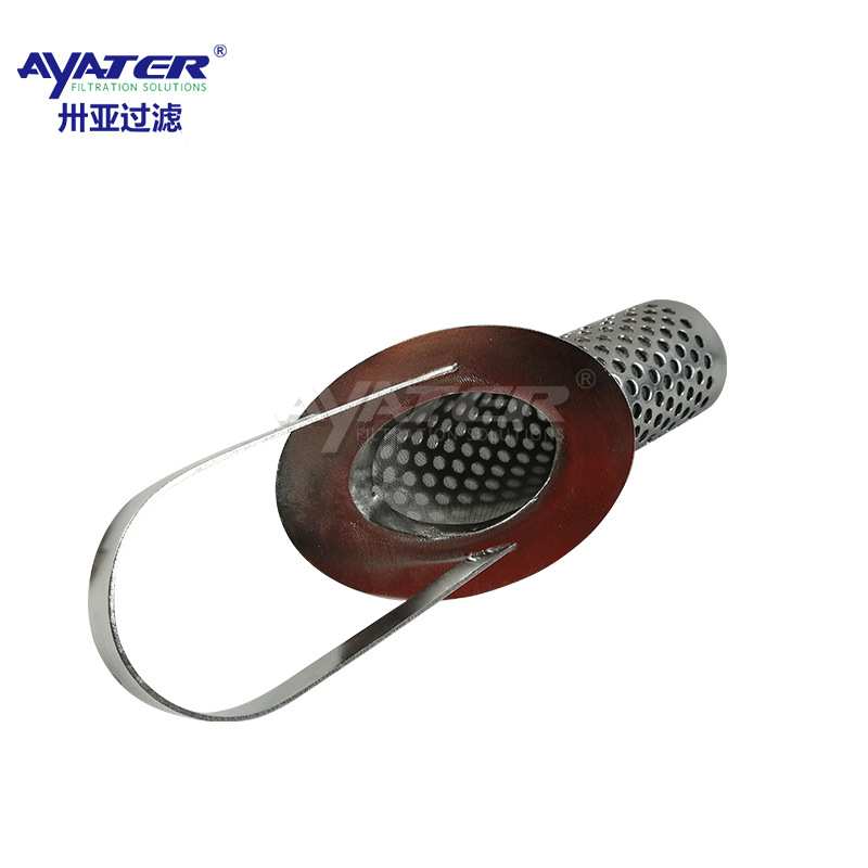 厂家直销 电解液316不锈钢双层过滤芯锂电池浆料污水过滤器滤芯