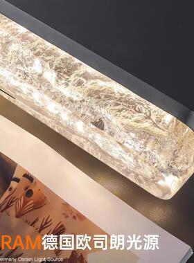 一字长条餐代厅RRZ灯简约现极简吧台餐桌智饭厅可升降能树脂餐厅