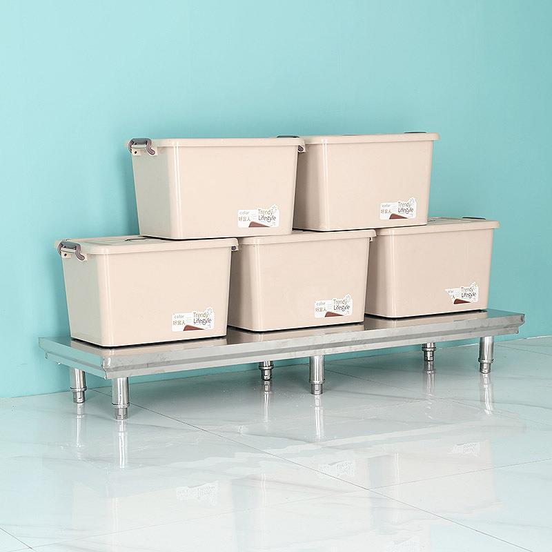 不锈钢面架米面防汤桶潮支架洗加碗机ACW柜垫高架灶台台高置物架