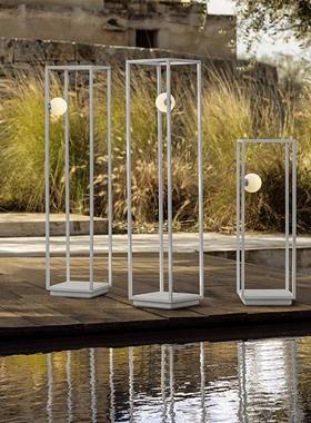 阳太能户外院灯庭圆球草坪灯充电别墅花园灯PIS阳灯台装饰布置落