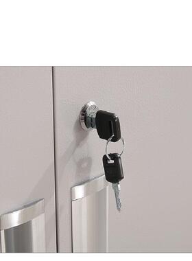 玻璃通体柜文对开门铁皮资料柜档MT-WJ486柜办公案室钢制件柜样品