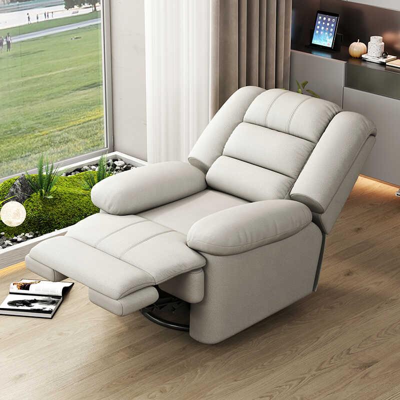 ?功能多沙发F779979M单人沙发椅椅摇客厅卧室休闲旋转头电动等太