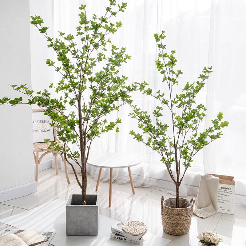 仿真吊钟树绿植马醉木轻奢客厅大型盆栽室内假植物落地摆件仿真树