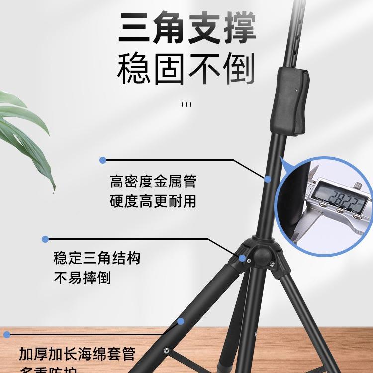 巧乐木吉他立支架匠落地架子家用OPO贝式斯尤克里电里自动锁挂钩