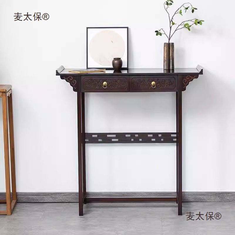 贡桌爷摆台架子条案家庭客厅贡桌玄关供仙桌中式供桌龛桌柜麦太保