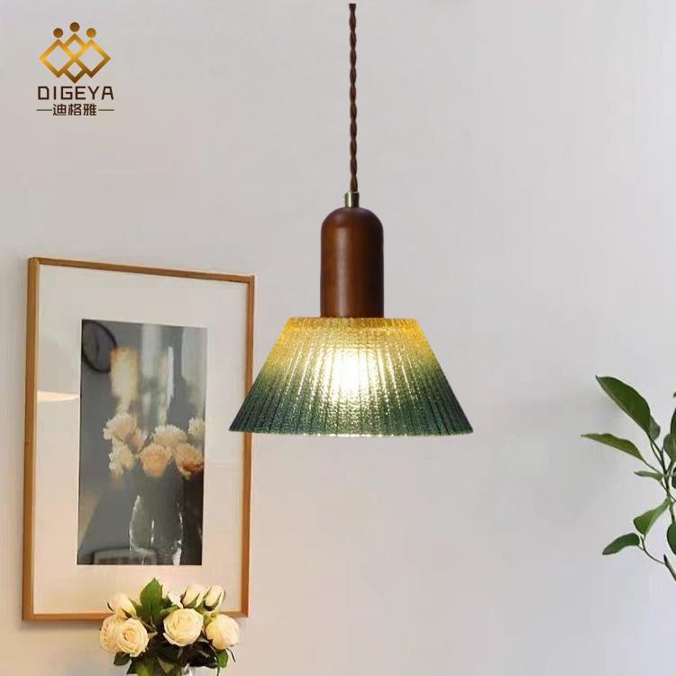 格雅日式复古餐厅吊灯吧迪格雅灯台玄关过道变卧迪室意床头创渐玻
