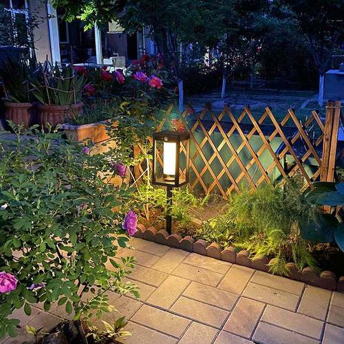 太阳能草坪用户外庭院人体灯感应景观别墅插地灯防花YD-X606园水