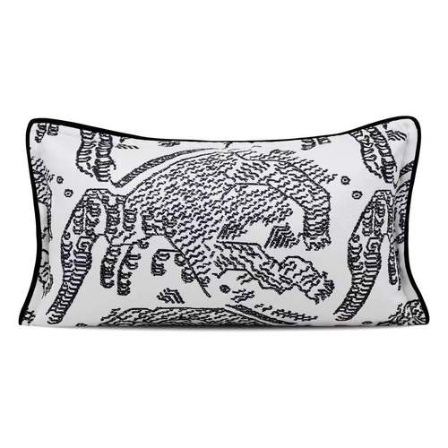 样板房客厅新中式古间印花抱枕软装靠沙发PDR垫方复枕样板酒店抱