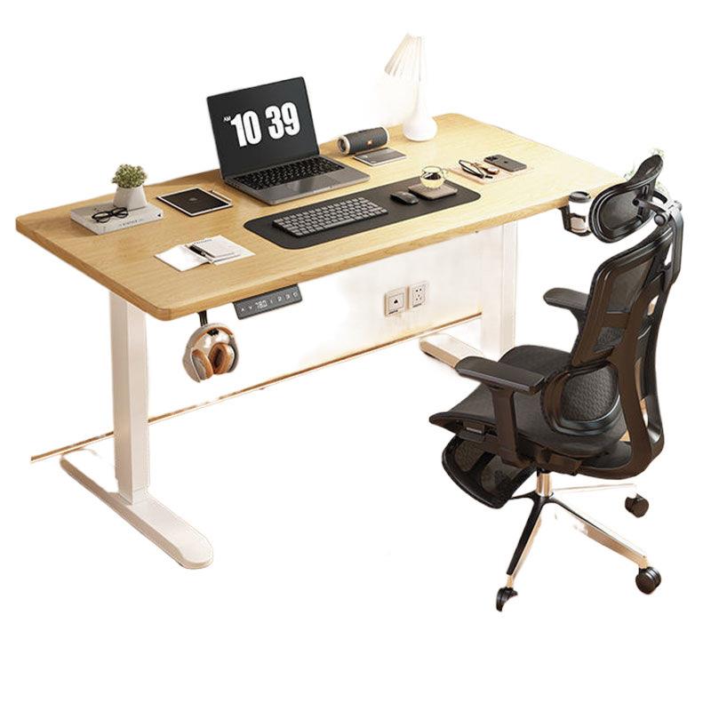 木电动升降桌双971电智降机站立式电脑桌简约家用可升实降书桌能