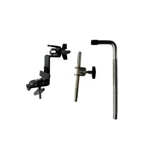 爵士鼓配件牛铃夹/截镲片MBR叠加头副踩镲支架镲架半水镲上连接夹