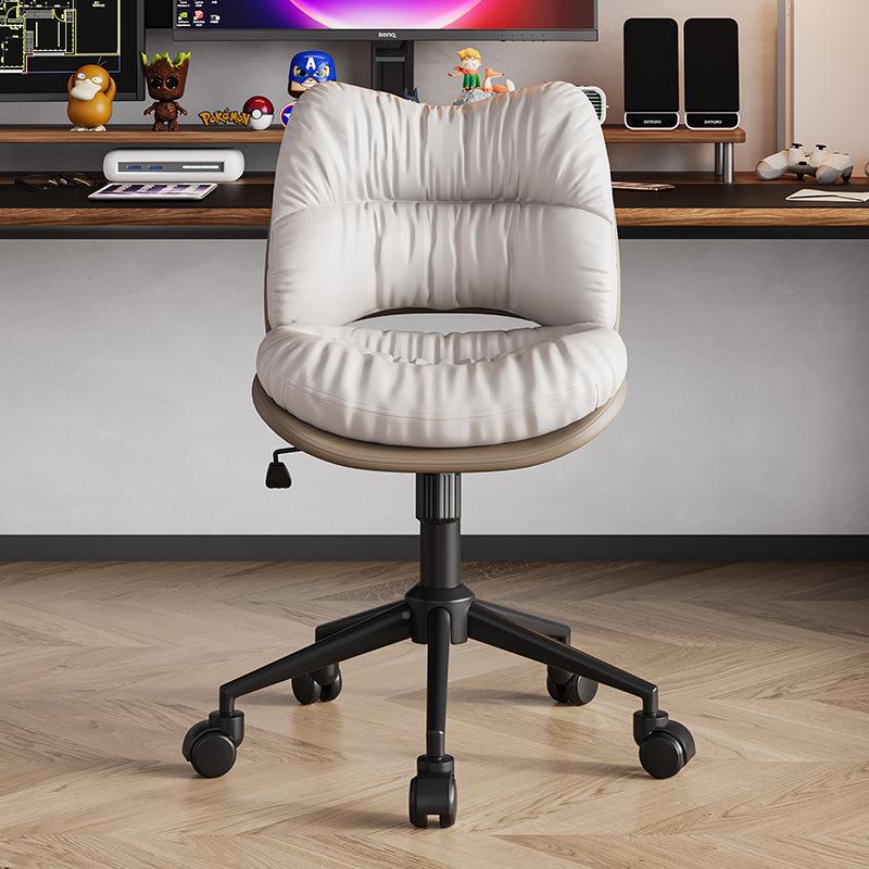 轻书房椅靠奢背椅久公坐舒宿适电脑椅女生化妆椅01舍椅办椅设计师