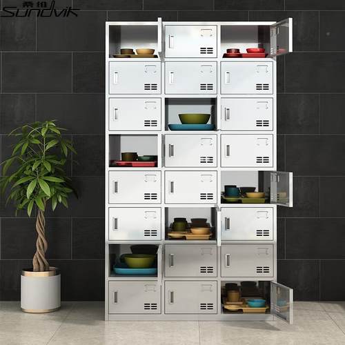 不钢员食温堂消毒碗柜工餐厅紫外HM-598线锈高多门多格餐盘柜餐具