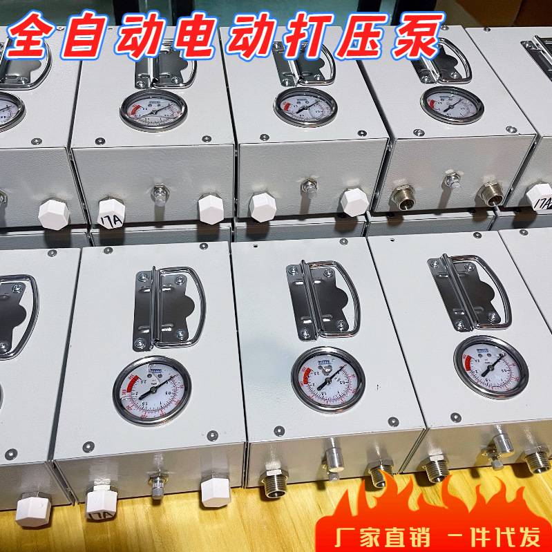 23年新款手提式电动试压泵打压泵PR水管打压机测压机地暖泵测漏水